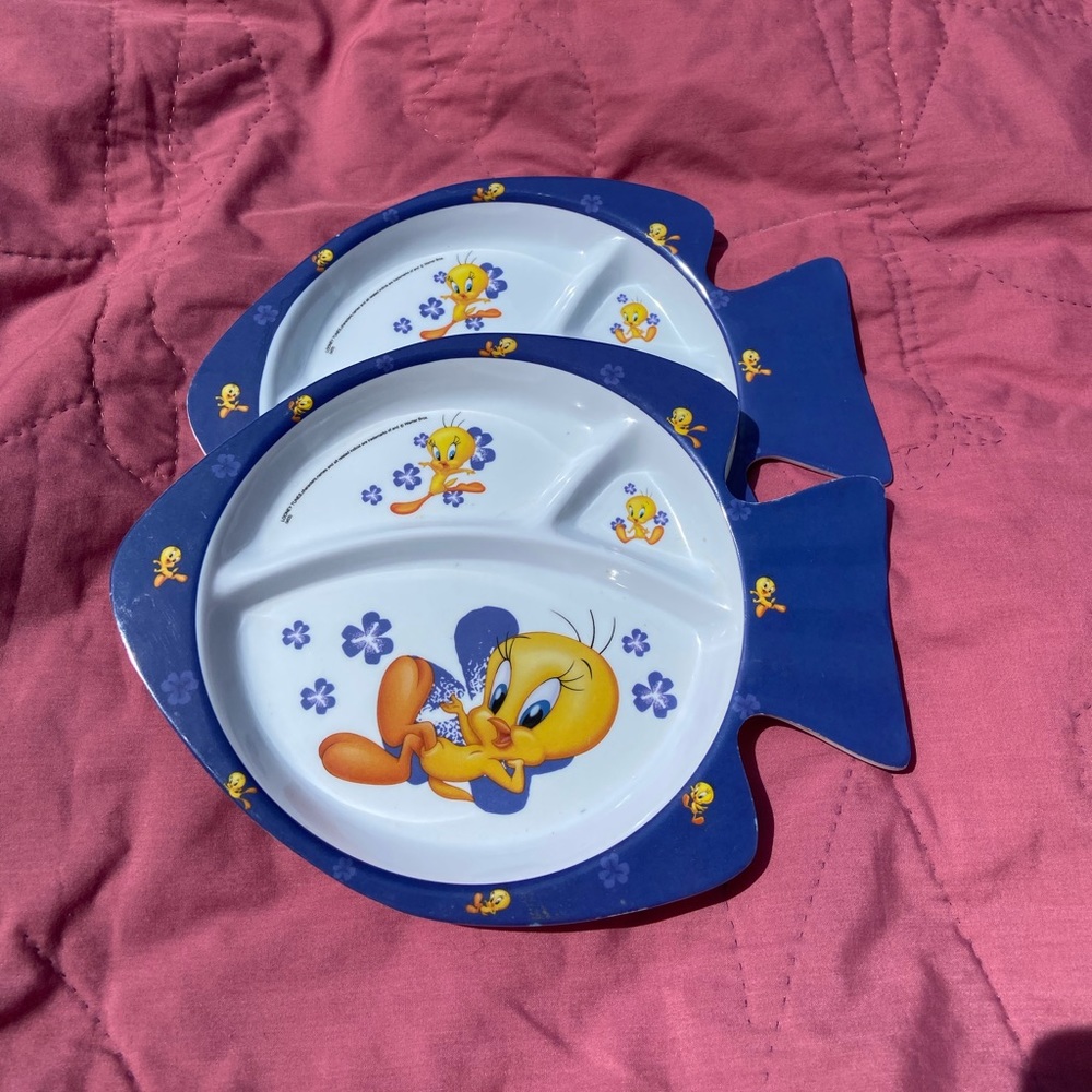 Tweety bird divider plates